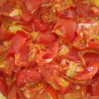 プチトマトのチーズ焼き